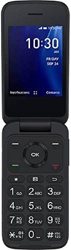 Alcatel Menj Flip 4 4056W 4GB (T-Mobile csak) Flip Phone - A Vezető Könnyű Használat (Felújított)