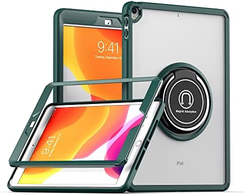 Tablet PC Tok Könnyű Eset Kompatibilis iPad Pro 11（2018/2020 / 2021/Levegő 4 10.9（2020）,Masszív Katonai Ütésálló tok-360°