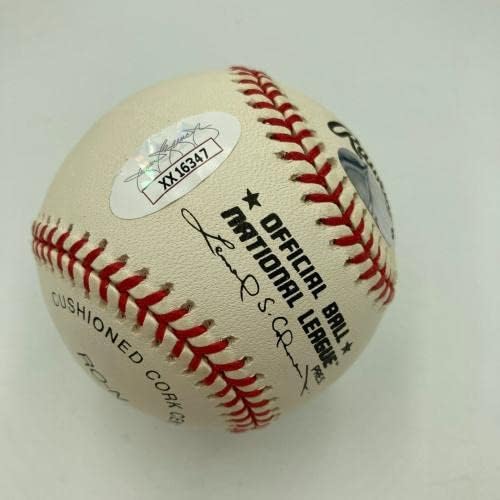 Sandy Koufax 4 Nem Hitters Aláírt Nemzeti League Baseball SZÖVETSÉG COA - Dedikált Baseball