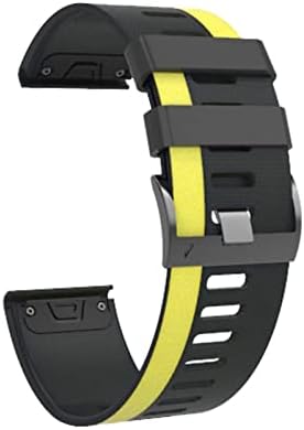 EKSIL 22 26mm Quickfit Watchband Szíj, A Garmin Fenix 6 6X 5X Pro 5 Plusz 3HR 935 945 S60 Smartwatch Zenekar Szilikon Karkötő