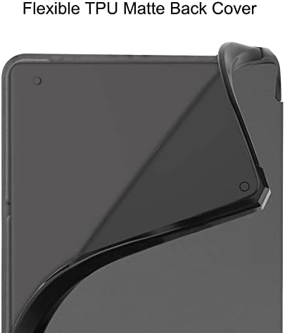 Tablet Táskák Slim tok Kindle Írnok (10.2 hüvelyk 2022 Kiadás), TPU bőrtok Slim Védő Okos Folio Shell Cover Mágneses Bezárása