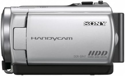 Sony DCR-SR47 Merevlemez-Meghajtó Kamerája® Videokamera (Ezüst) (Megszűnt Gyártó által)