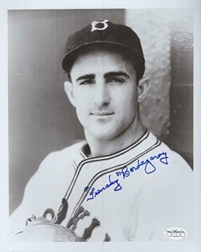 Frenchy Bordagaray Brooklyn Dodgers Szövetség Soa Aláírt 8x10 Fotó W/Coa - Dedikált MLB Fotók
