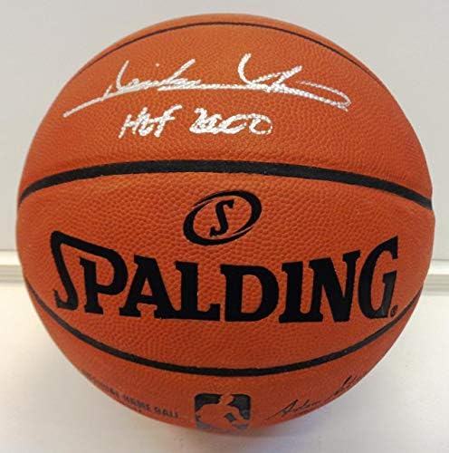 Isiah Thomas Dedikált Spalding Játék Kosárlabda w/ HOF 2000 - Dedikált Kosárlabda