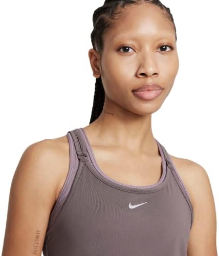 Nike Női Dri-FIT Egy Luxe Vékony Pántos Top (Violet Érc) XL Méret