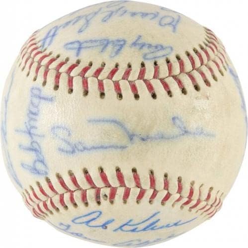 1966 All Star Game American League Baseball Csapat Aláírt Elston Howard - Dedikált Baseball